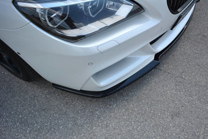 Frontlippe passend für BMW 6er Gran Coupe M Paket schwarz Hochglanz
