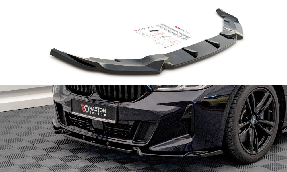 Frontlippe passend für BMW 6er GT M-Paket G32 FL schwarz Hochglanz