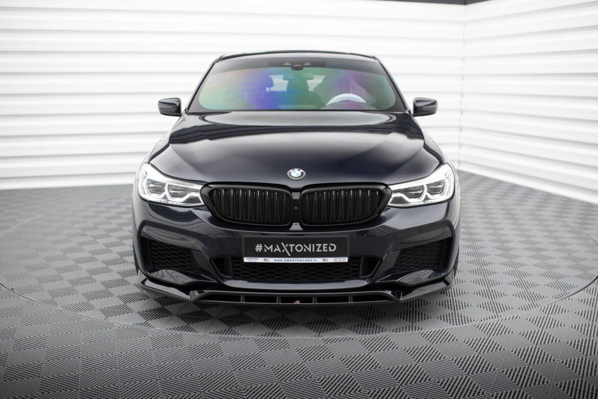 Frontlippe passend für BMW 6er GT M-Paket G32 schwarz Hochglanz