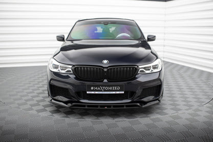 Frontlippe passend für BMW 6er GT M-Paket G32 schwarz Hochglanz