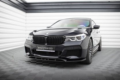 Frontlippe passend für BMW 6er GT M-Paket G32 schwarz Hochglanz