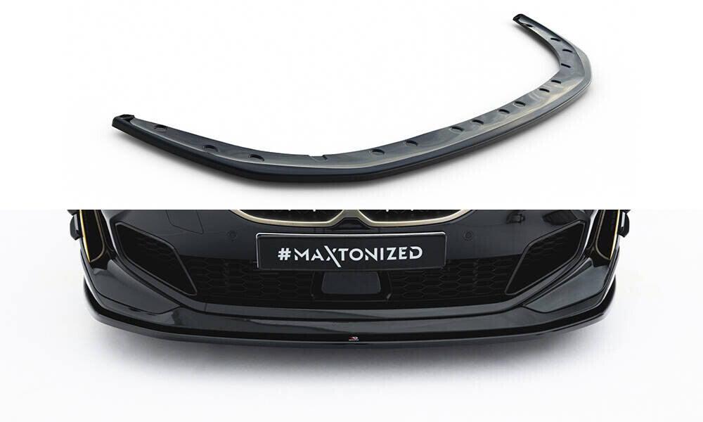 Frontlippe passend für BMW M135i M-Performance F40 schwarz Hochglanz