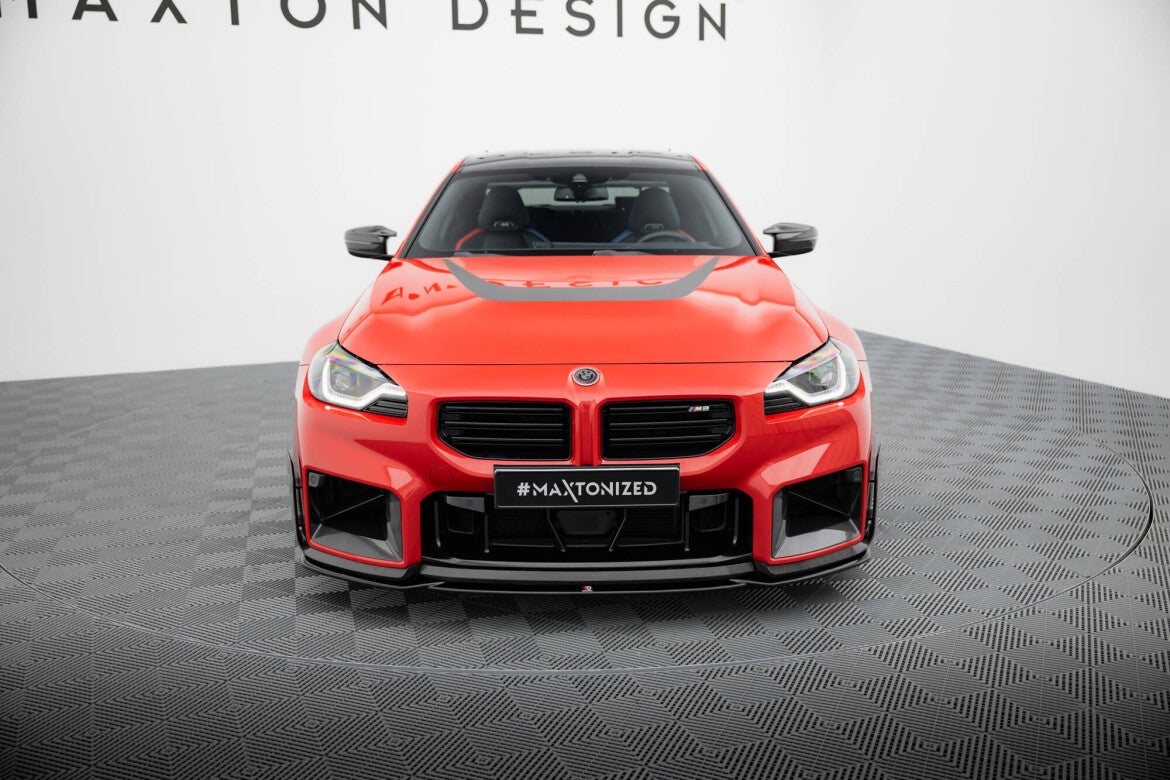 Frontlippe passend für BMW M2 M-Performance G87 schwarz Hochglanz