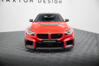 Frontlippe passend für BMW M2 M-Performance G87 schwarz Hochglanz