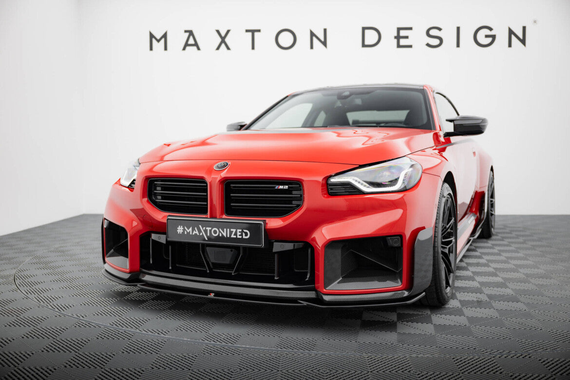 Frontlippe passend für BMW M2 M-Performance G87 schwarz Hochglanz
