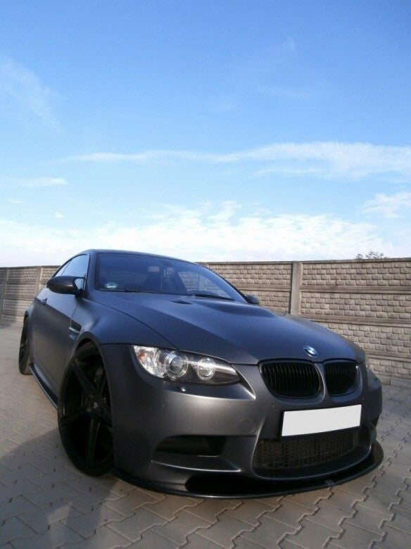 Frontlippe passend für BMW M3 E92 / E93 schwarz Hochglanz