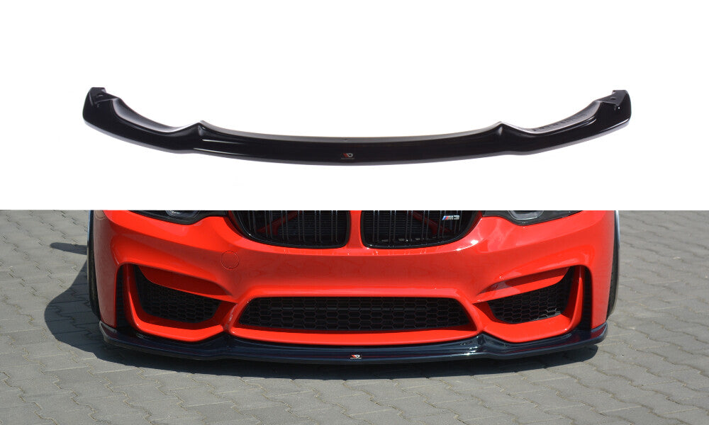 Frontlippe passend für BMW M3 F80 schwarz Hochglanz