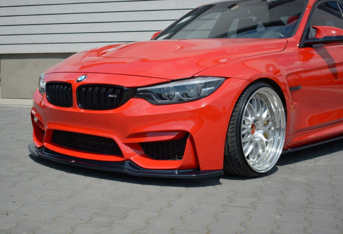 Frontlippe passend für BMW M3 F80 schwarz Hochglanz