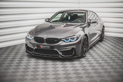Frontlippe passend für BMW M4 F82 schwarz Hochglanz