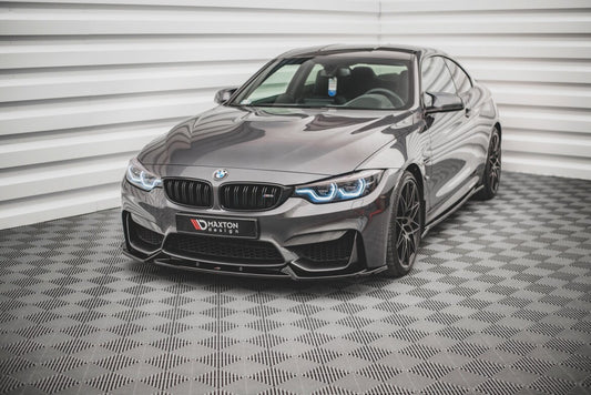 Frontlippe passend für BMW M4 F82 schwarz Hochglanz