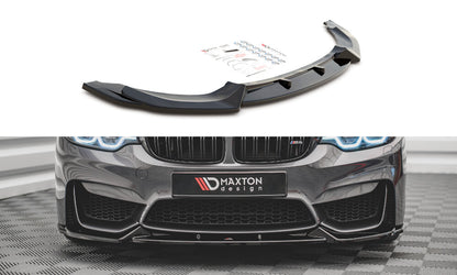 Frontlippe passend für BMW M4 F82 schwarz Hochglanz