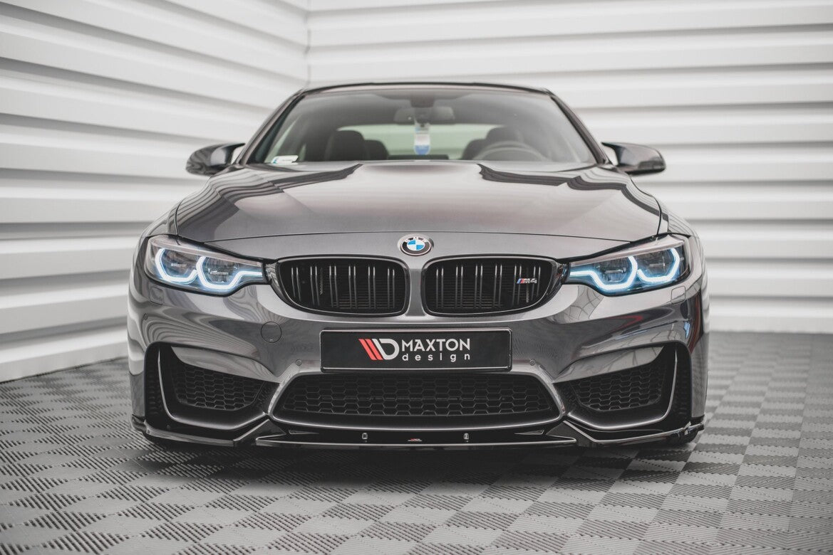 Frontlippe passend für BMW M4 F82 schwarz Hochglanz