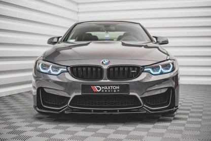 Frontlippe passend für BMW M4 F82 schwarz Hochglanz
