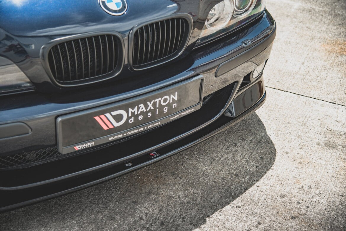 Frontlippe passend für BMW M5 / 5er M-Paket E39 schwarz Hochglanz