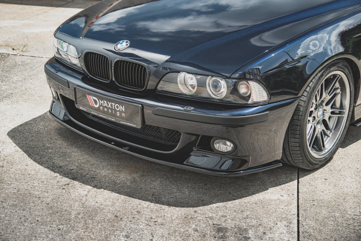 Frontlippe passend für BMW M5 / 5er M-Paket E39 schwarz Hochglanz