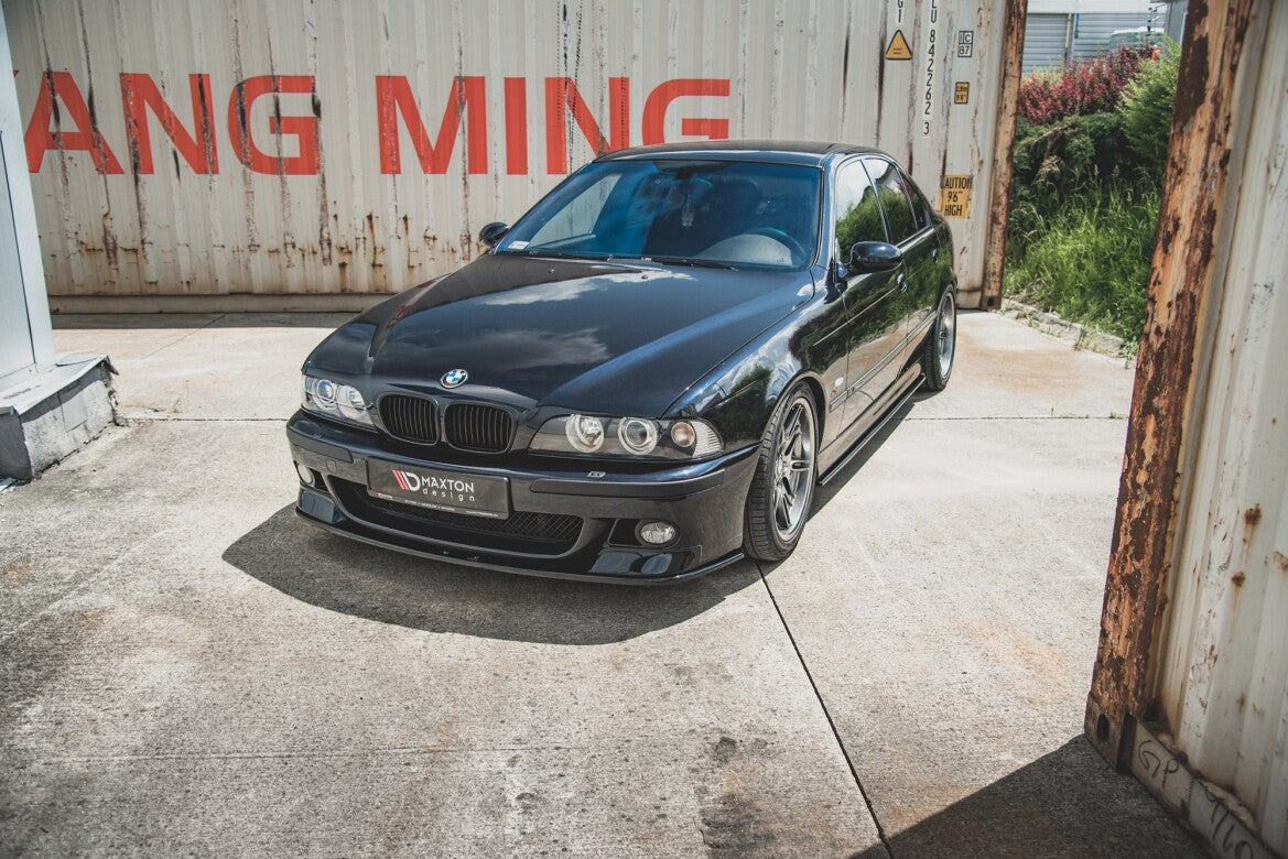 Frontlippe passend für BMW M5 / 5er M-Paket E39 schwarz Hochglanz