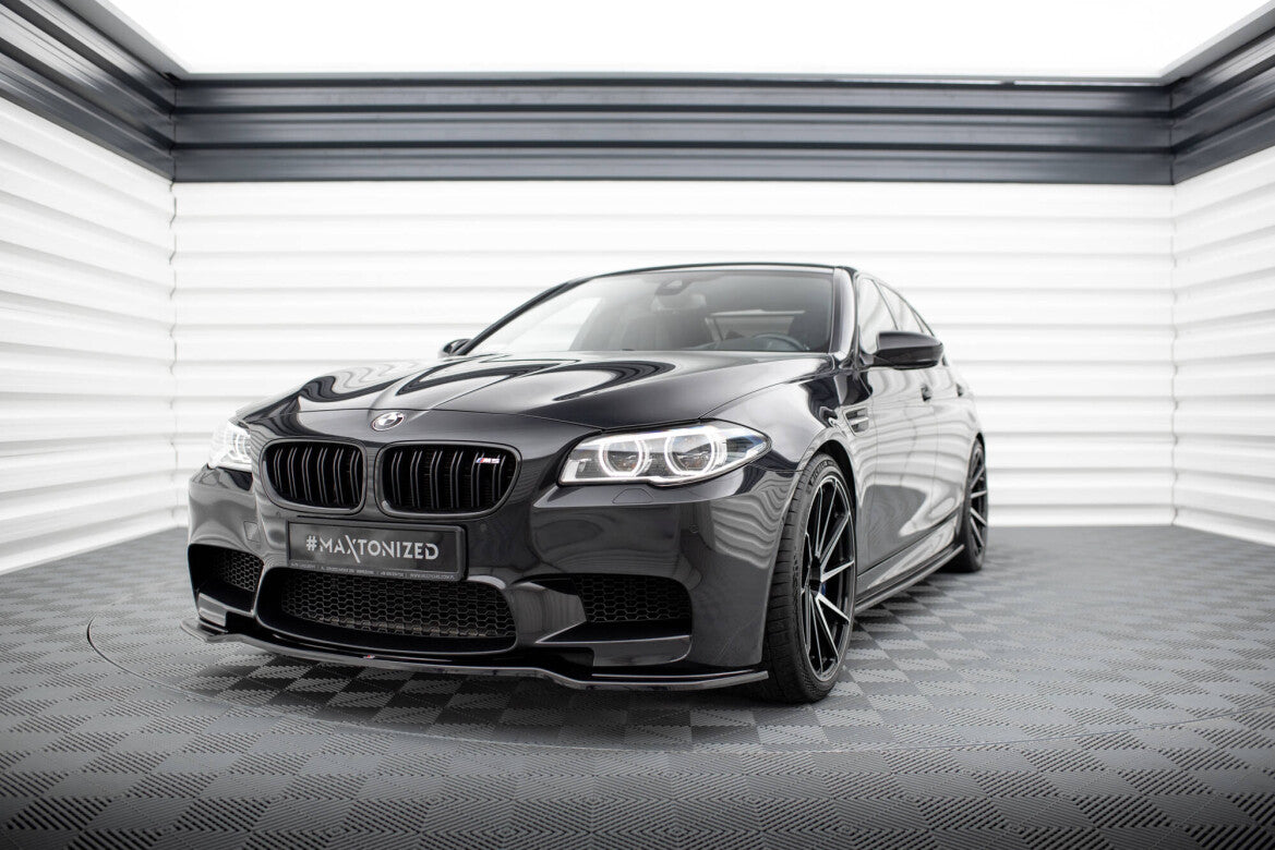 Frontlippe passend für BMW M5 F10/ F11 schwarz Hochglanz