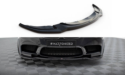 Frontlippe passend für BMW M5 F10/ F11 schwarz Hochglanz