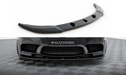 Frontlippe passend für BMW M5 F10/ F11 schwarz Hochglanz