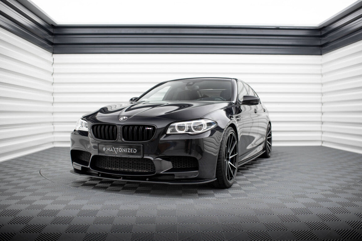 Frontlippe passend für BMW M5 F10/ F11 schwarz Hochglanz