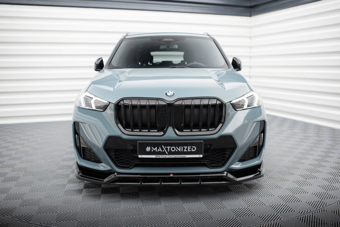 Frontlippe passend für BMW X1 M-Paket U11 schwarz Hochglanz