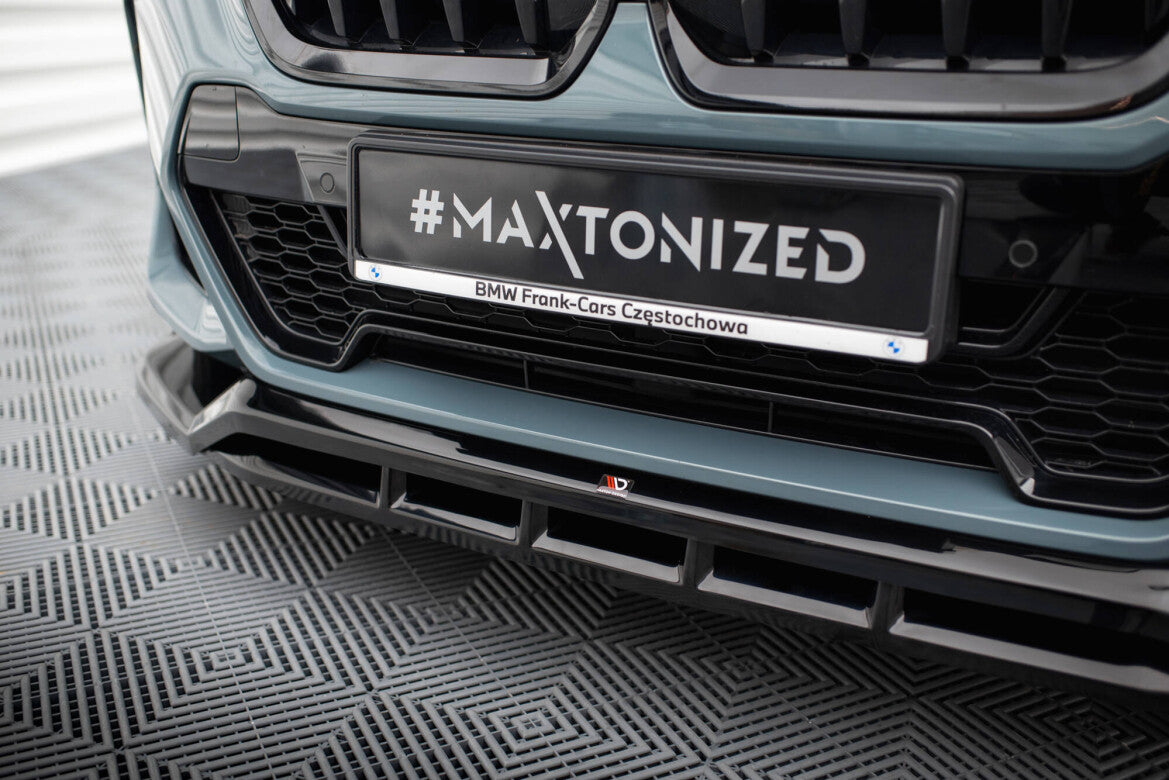 Frontlippe passend für BMW X1 M-Paket U11 schwarz Hochglanz
