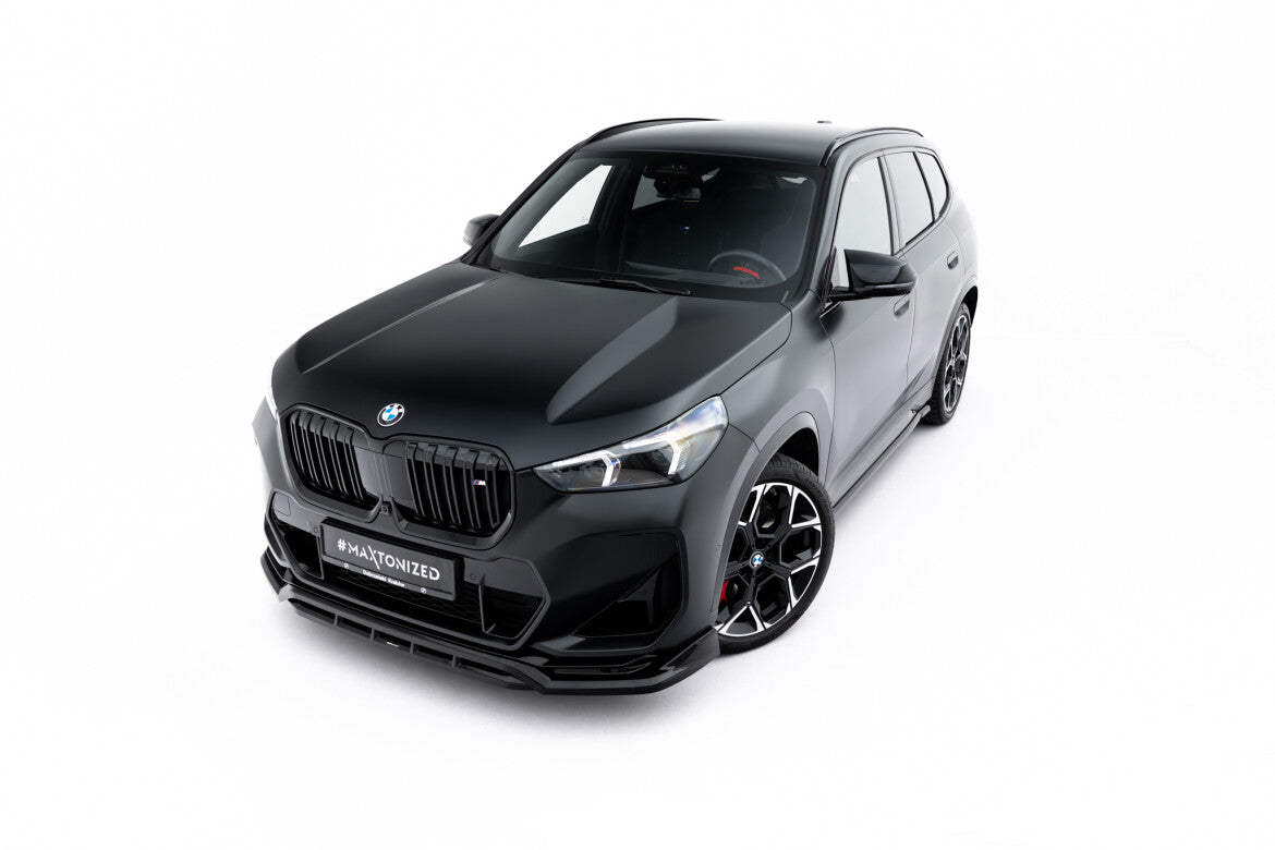 Frontlippe passend für BMW X1 M35i U11 schwarz Hochglanz