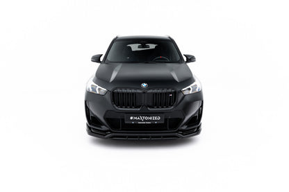 Frontlippe passend für BMW X1 M35i U11 schwarz Hochglanz