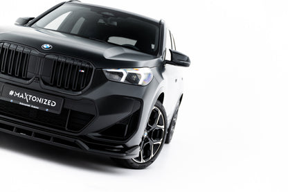 Frontlippe passend für BMW X1 M35i U11 schwarz Hochglanz