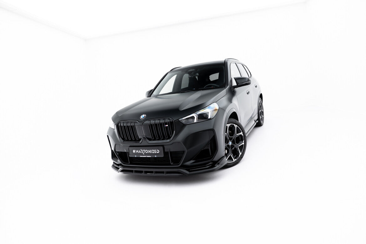 Frontlippe passend für BMW X1 M35i U11 schwarz Hochglanz
