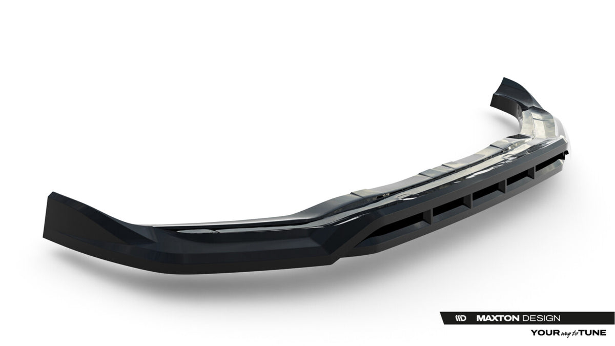 Frontlippe passend für BMW X1 M35i U11 schwarz Hochglanz