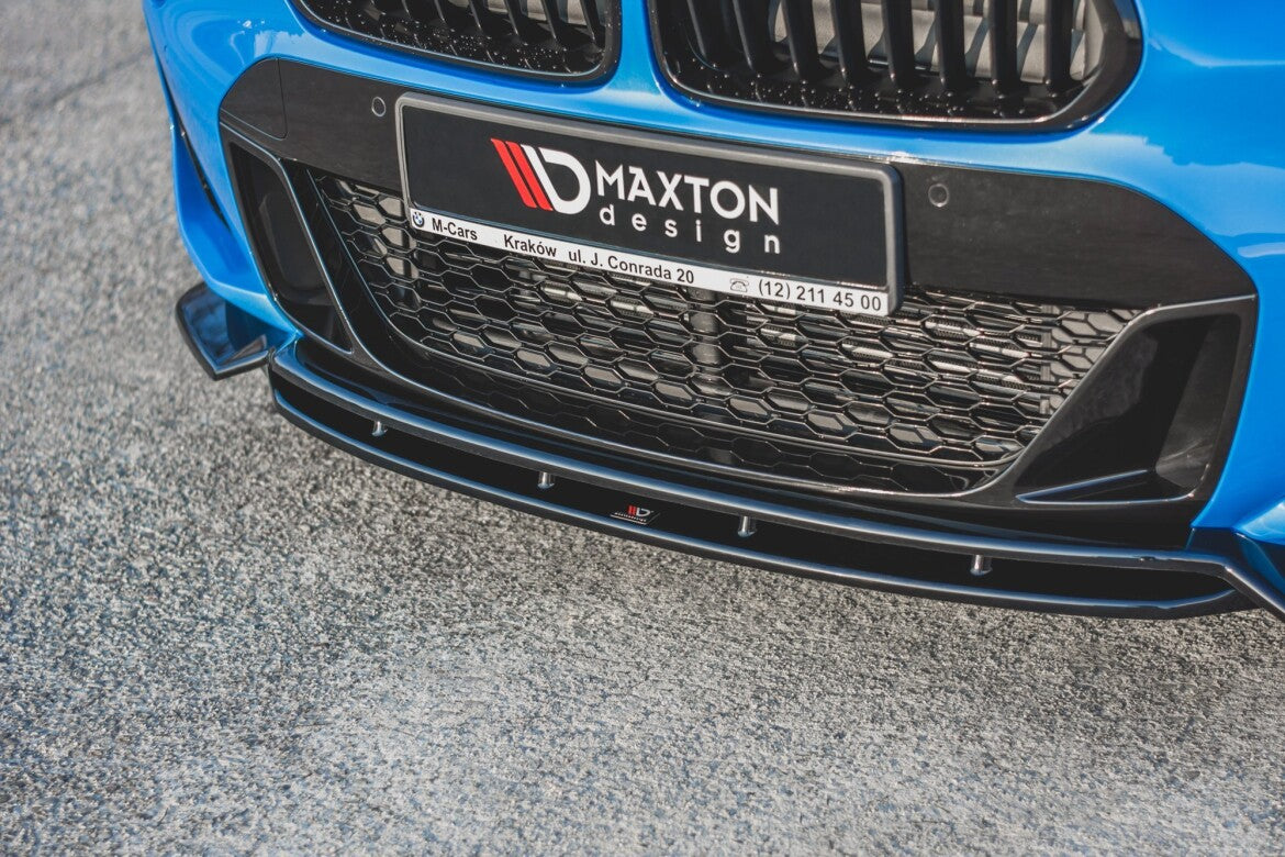 Frontlippe passend für BMW X2 F39 M-Paket schwarz Hochglanz