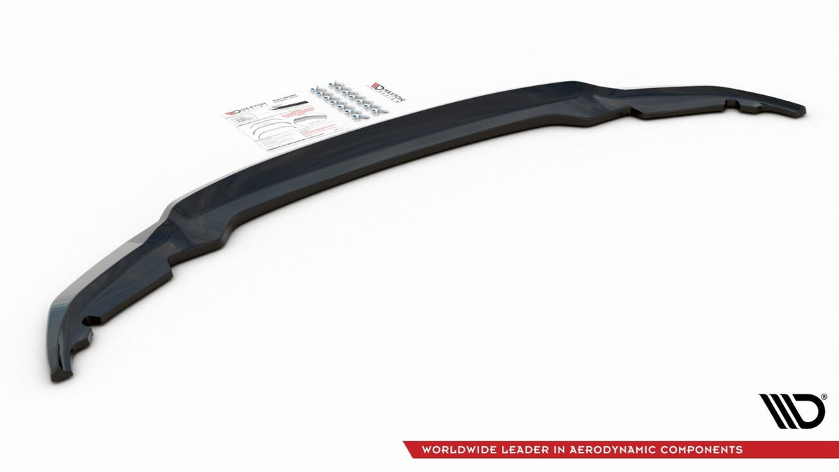 Frontlippe passend für BMW X2 F39 M-Paket schwarz Hochglanz