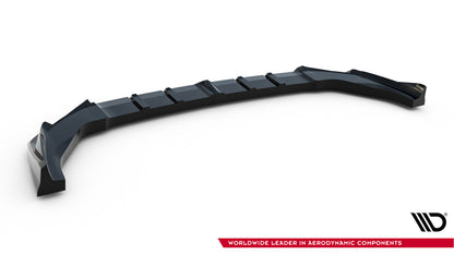 Frontlippe passend für BMW X2 M-Paket / iX2 U10 schwarz Hochglanz