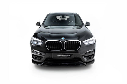 Frontlippe passend für BMW X3 G01 schwarz Hochglanz