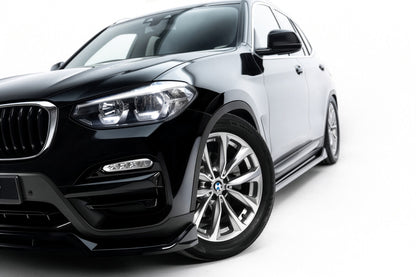 Frontlippe passend für BMW X3 G01 schwarz Hochglanz