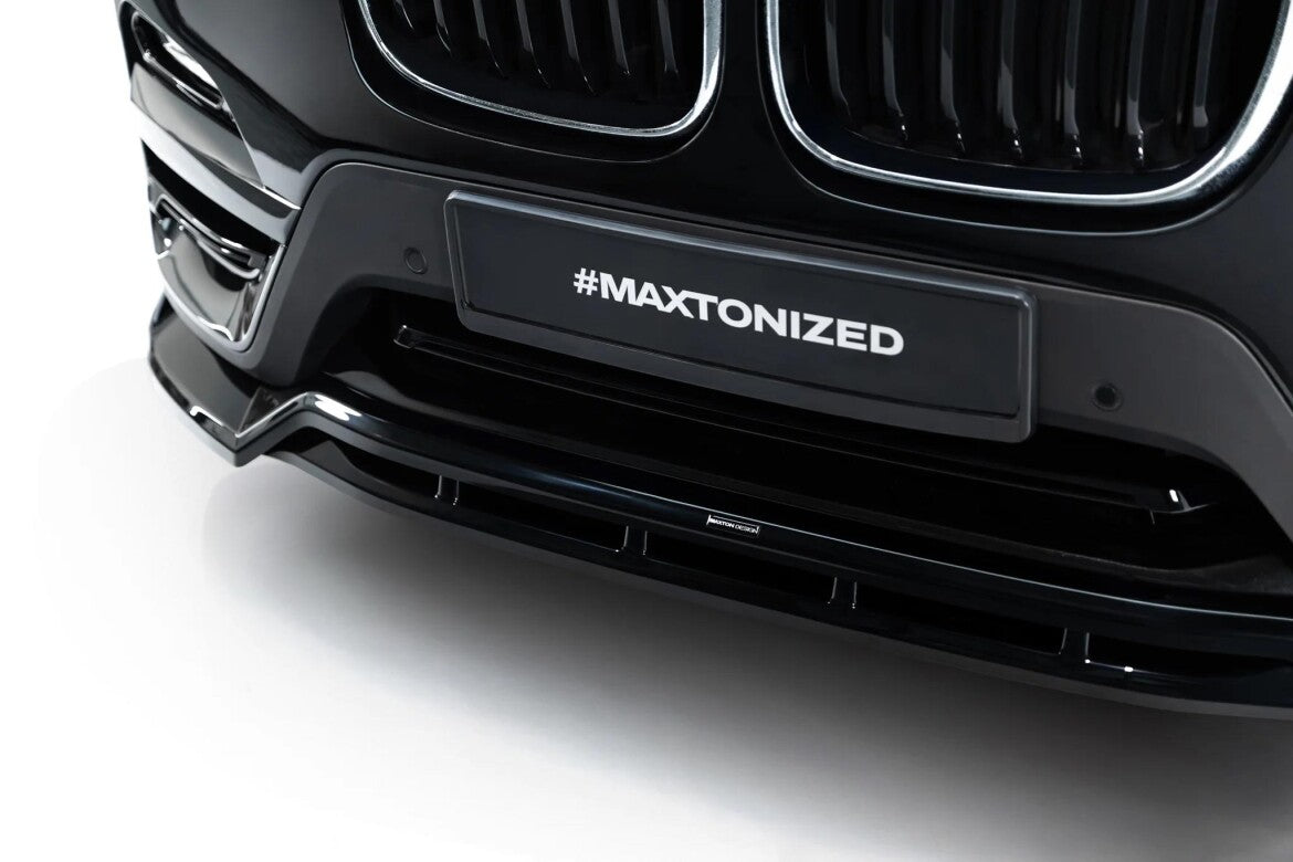 Frontlippe passend für BMW X3 G01 schwarz Hochglanz