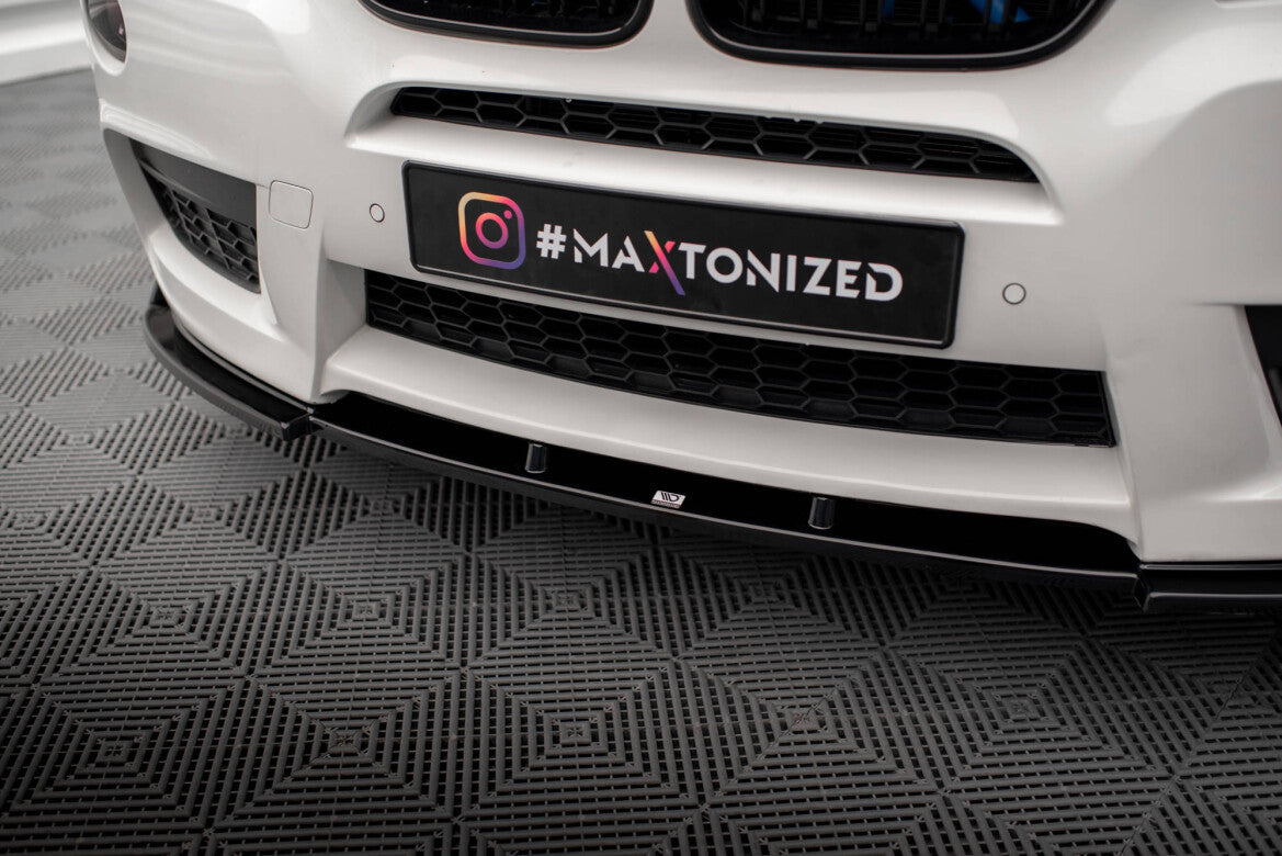 Frontlippe passend für BMW X3 M-Paket F25 schwarz Hochglanz