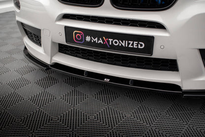 Frontlippe passend für BMW X3 M-Paket F25 schwarz Hochglanz