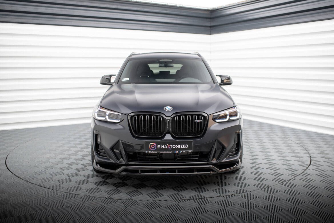 Frontlippe passend für BMW X3 M-Paket G01 FL / iX3 M-Paket G08 FL schwarz Hochglanz