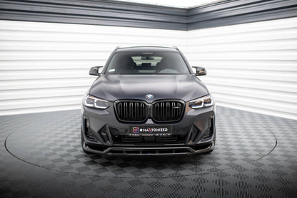 Frontlippe passend für BMW X3 M-Paket G01 FL / iX3 M-Paket G08 FL schwarz Hochglanz