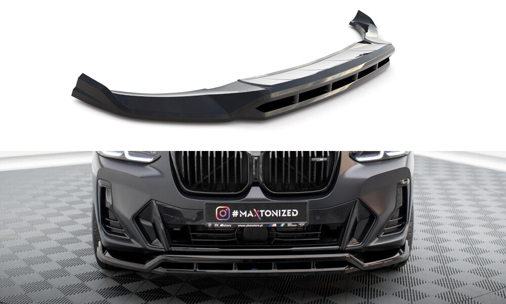 Frontlippe passend für BMW X3 M-Paket G01 FL / iX3 M-Paket G08 FL schwarz Hochglanz
