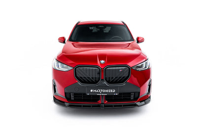 Frontlippe passend für BMW X3 M-Paket G45 schwarz Hochglanz