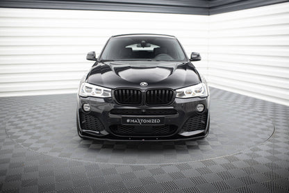 Frontlippe passend für BMW X4 M Paket schwarz Hochglanz