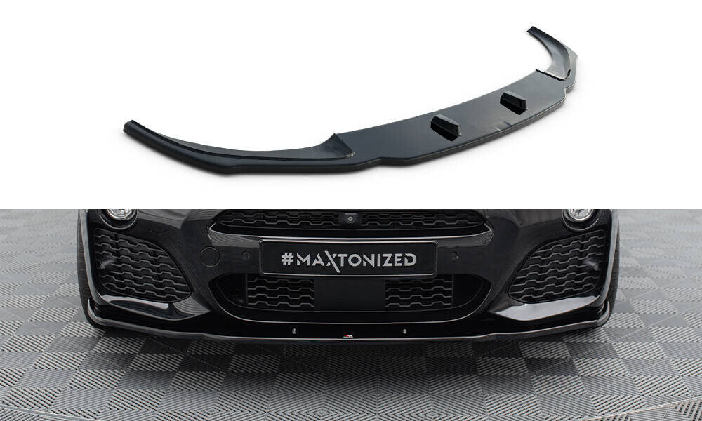 Frontlippe passend für BMW X4 M Paket schwarz Hochglanz