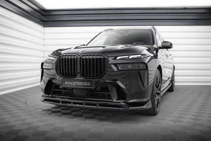 Frontlippe passend für BMW X7 M-Paket G07 FL schwarz Hochglanz
