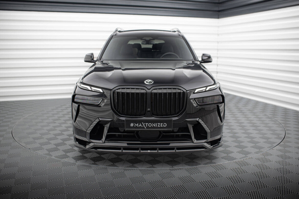 Frontlippe passend für BMW X7 M-Paket G07 FL schwarz Hochglanz