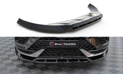 Frontlippe passend für CUPRA Ateca Mk1 FL schwarz Hochglanz