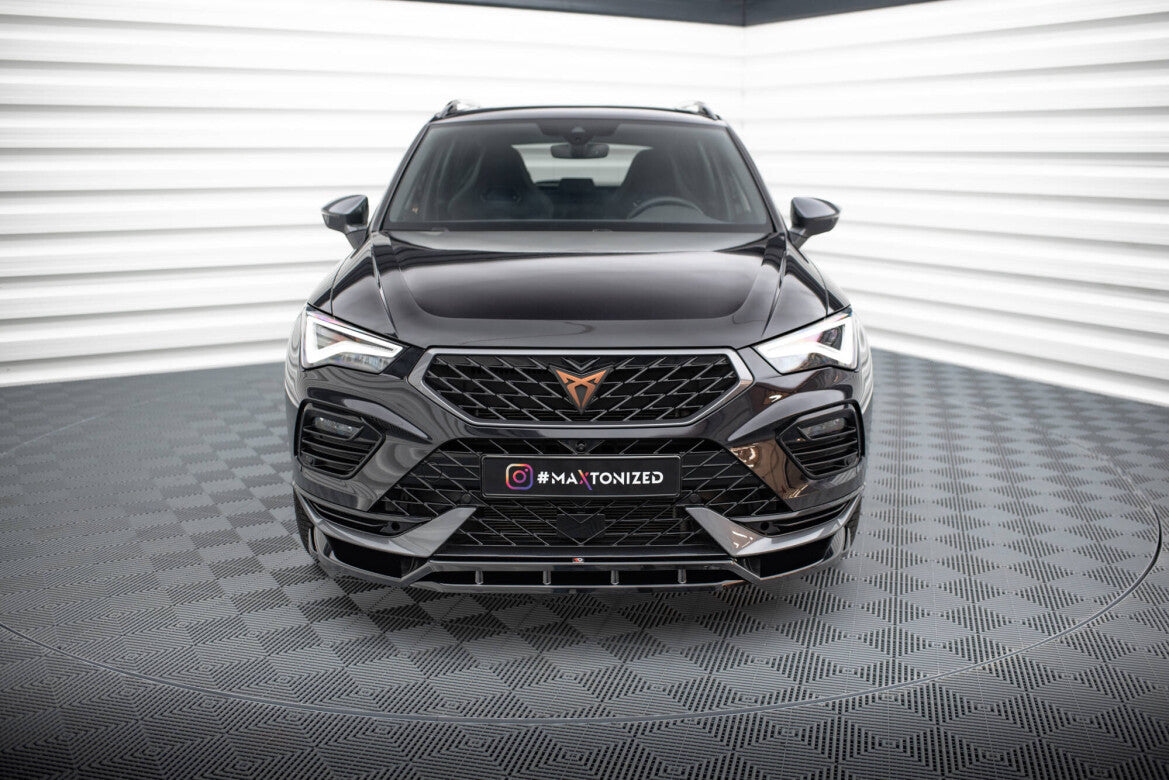 Frontlippe passend für CUPRA Ateca Mk1 FL schwarz Hochglanz