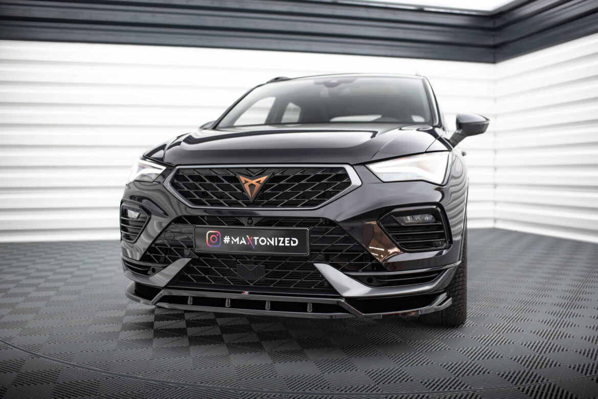 Frontlippe passend für CUPRA Ateca Mk1 FL schwarz Hochglanz